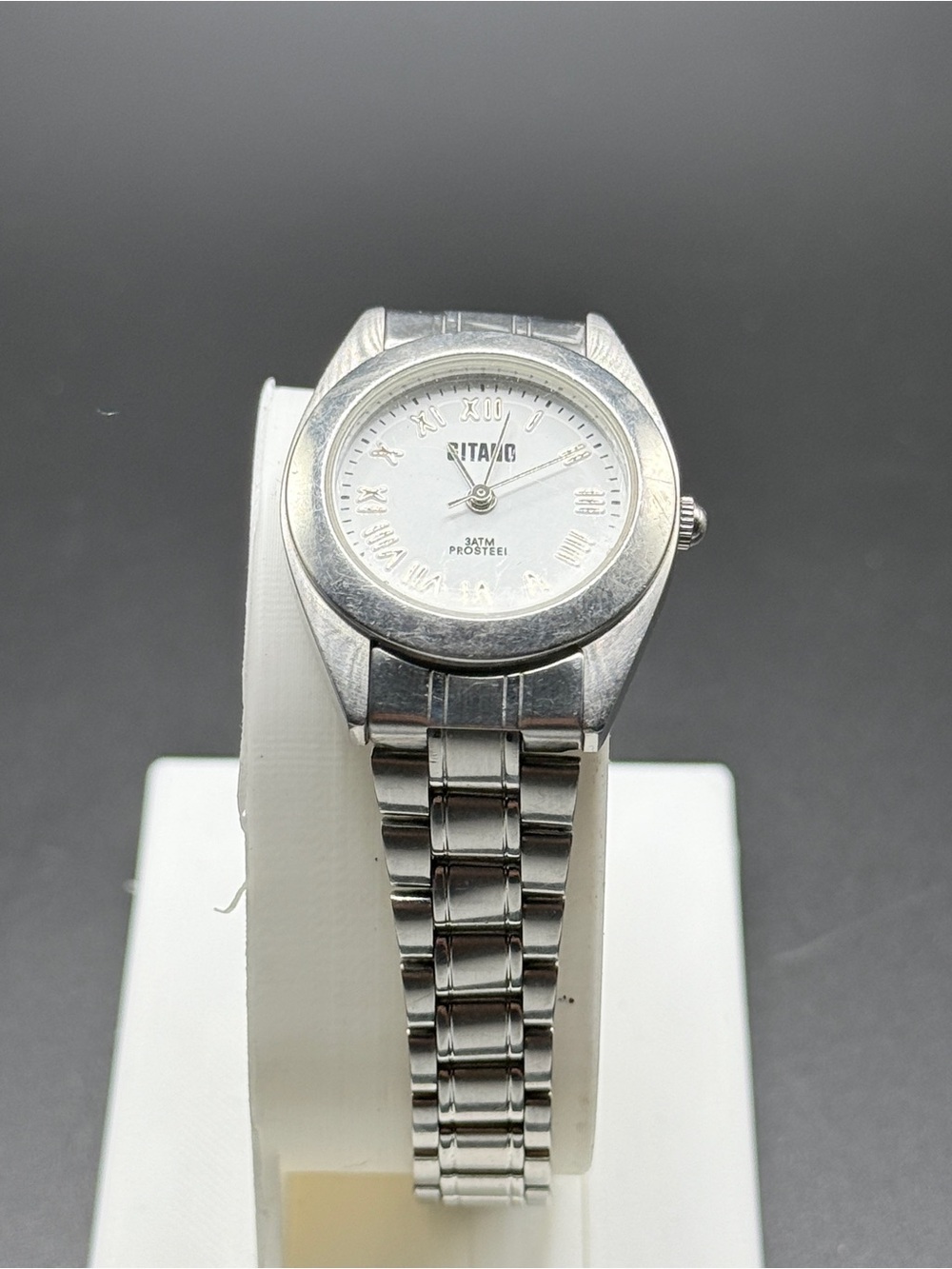 Titan Stainless Steel Women's Watch - Silver
